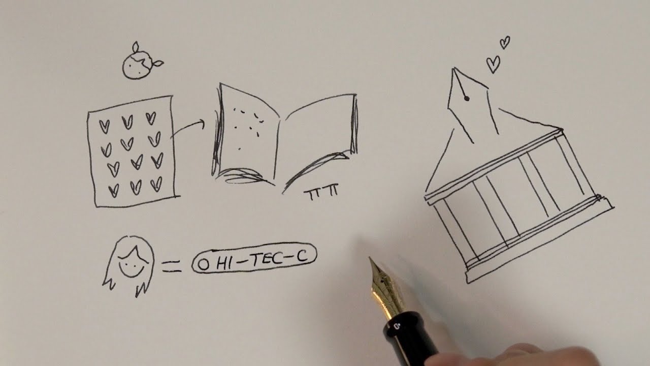 #22 [Eng sub] 드로우 마이 펜 라이프 - 나의 만년필 이야기 (구독자 1000명 기념) Draw my pen life (1000 subscribers special)