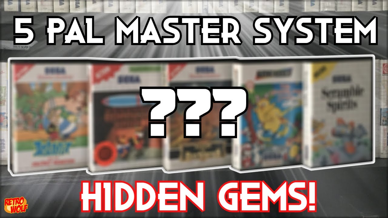 5 PAL Exclusive Sega Master System Hidden Gems! | RetroWolf88