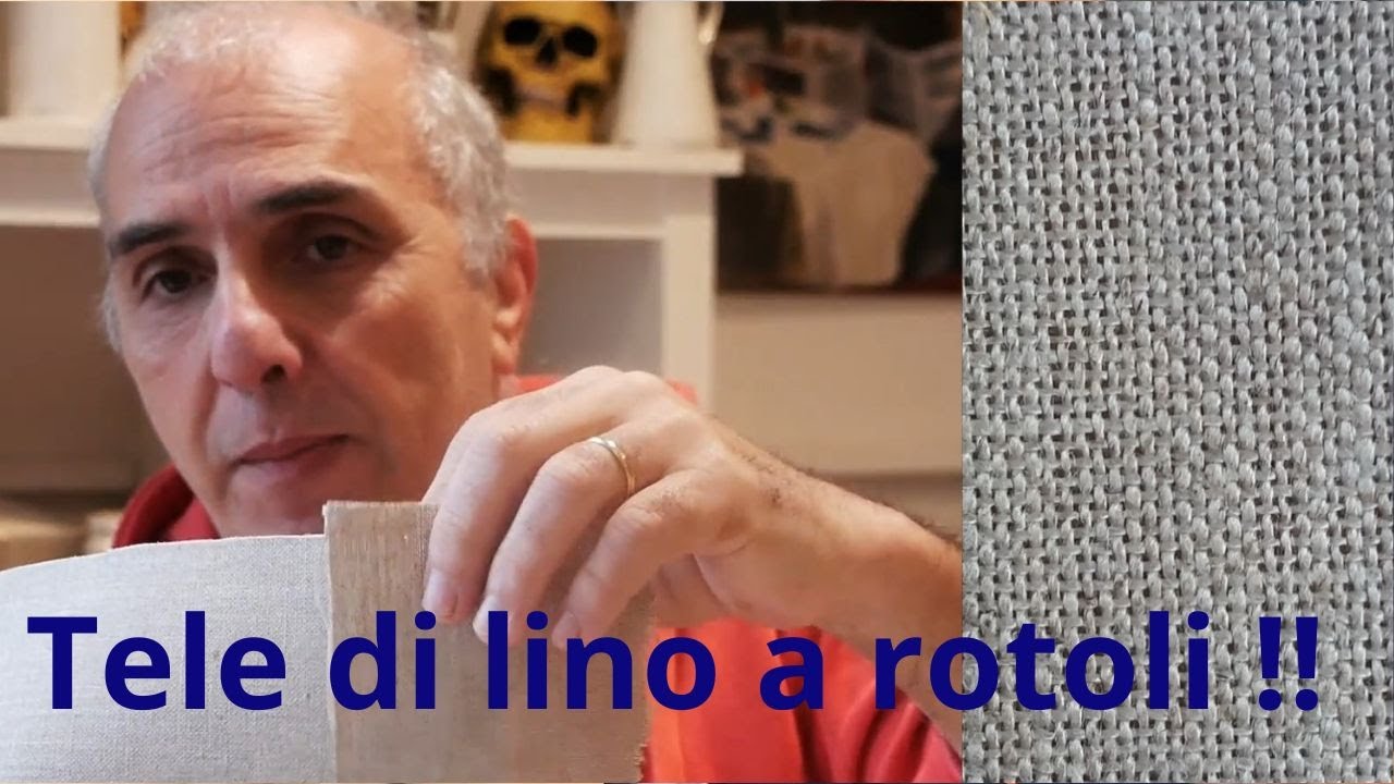Tele di Lino per pittura !