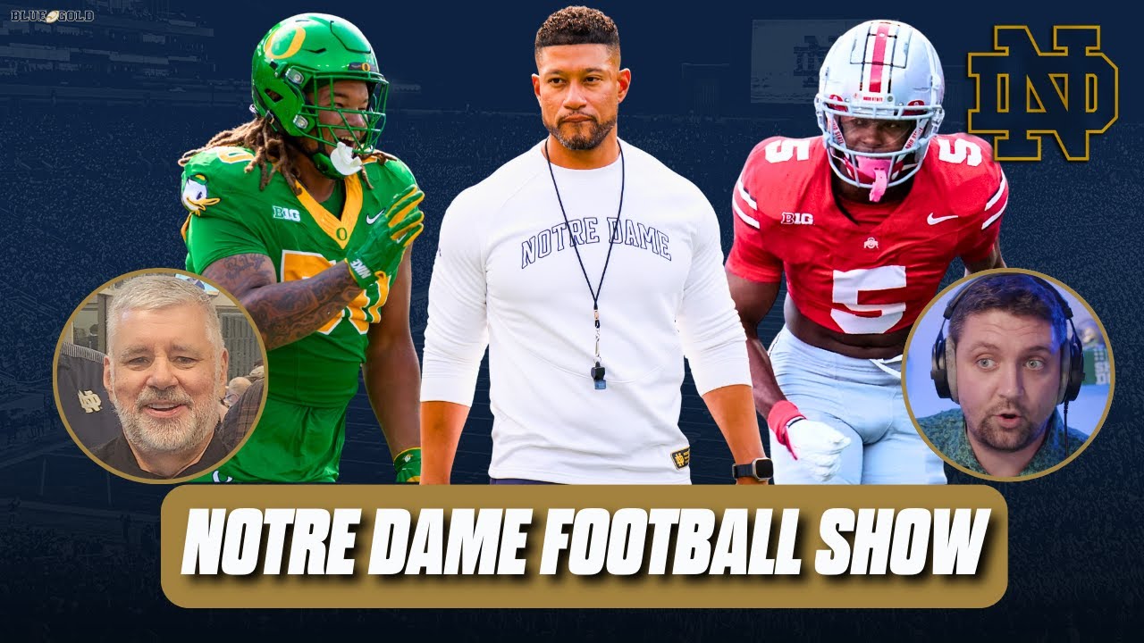 Notre Dame football show: Irish not done in transfer portal? Reacting to Freeman presser + MORE