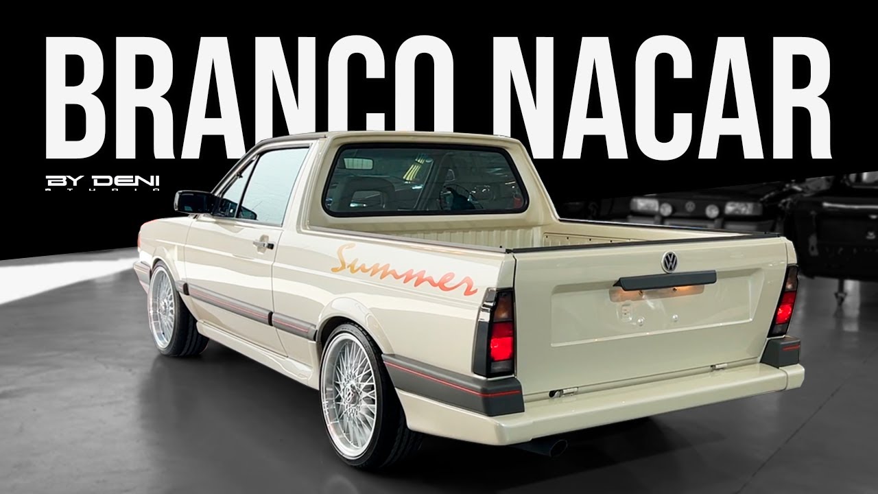 Saveiro Summer 1997 Branco Nacar: fizemos a picape que a Volkswagen não fez!