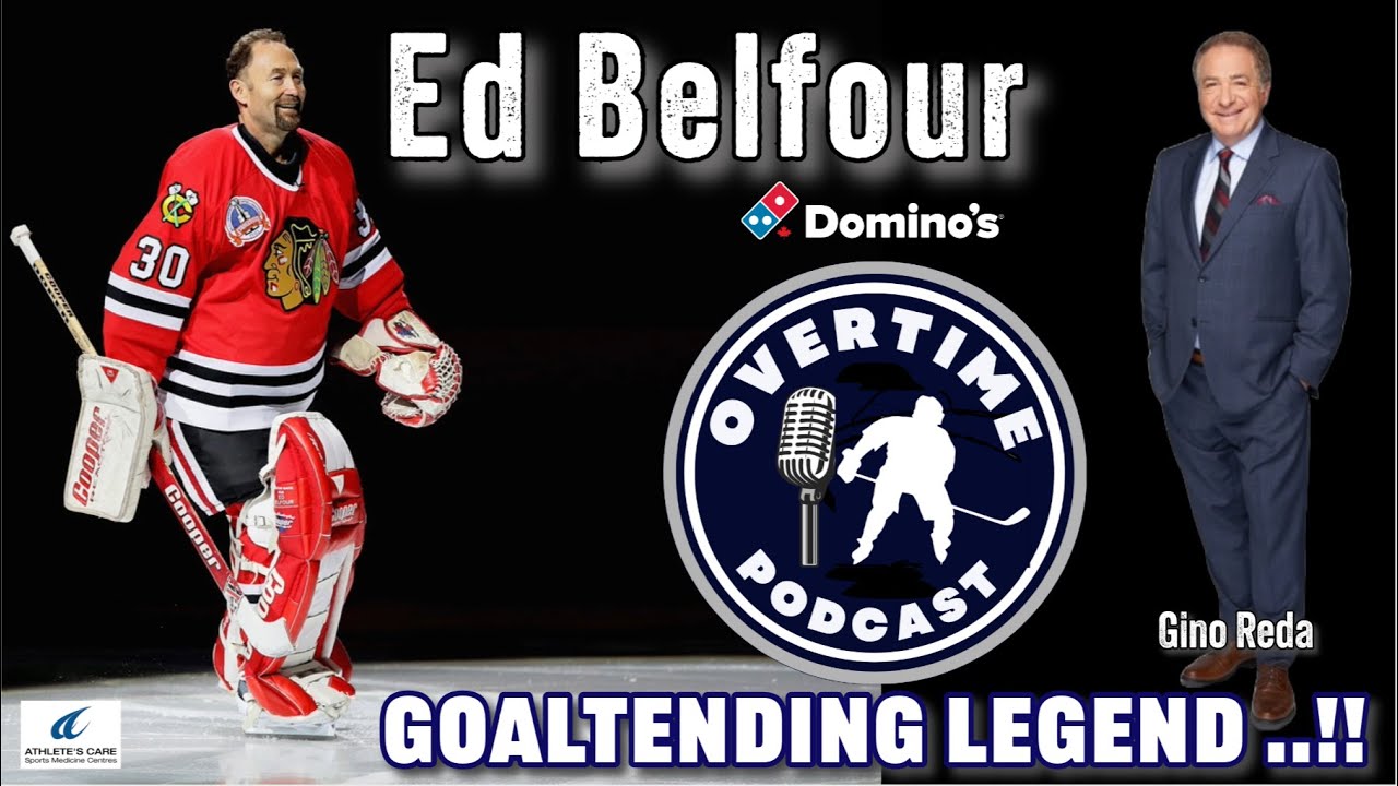 NHL goaltending legend, ED BELFOUR was CUT from High School Hockey Team!! Seriously!!