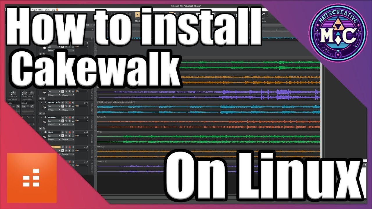 Как установить Cakewalk на Linux