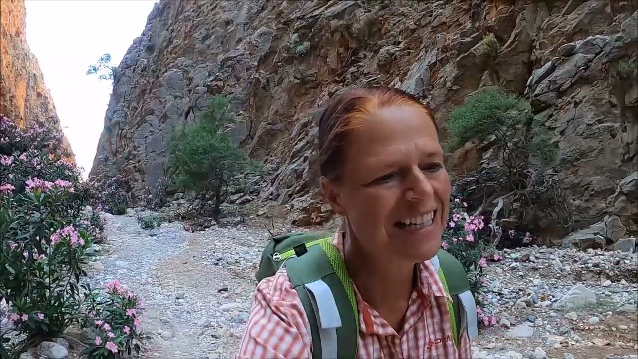 Wandern auf Kreta - abenteuerliche Aradena Schlucht