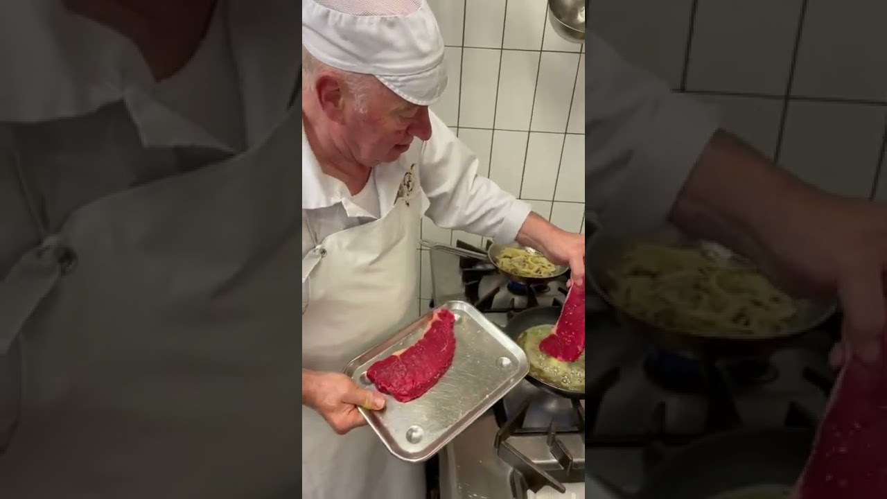 Onze slager Herman vertelt: Het bakken van een runderentrecote.
