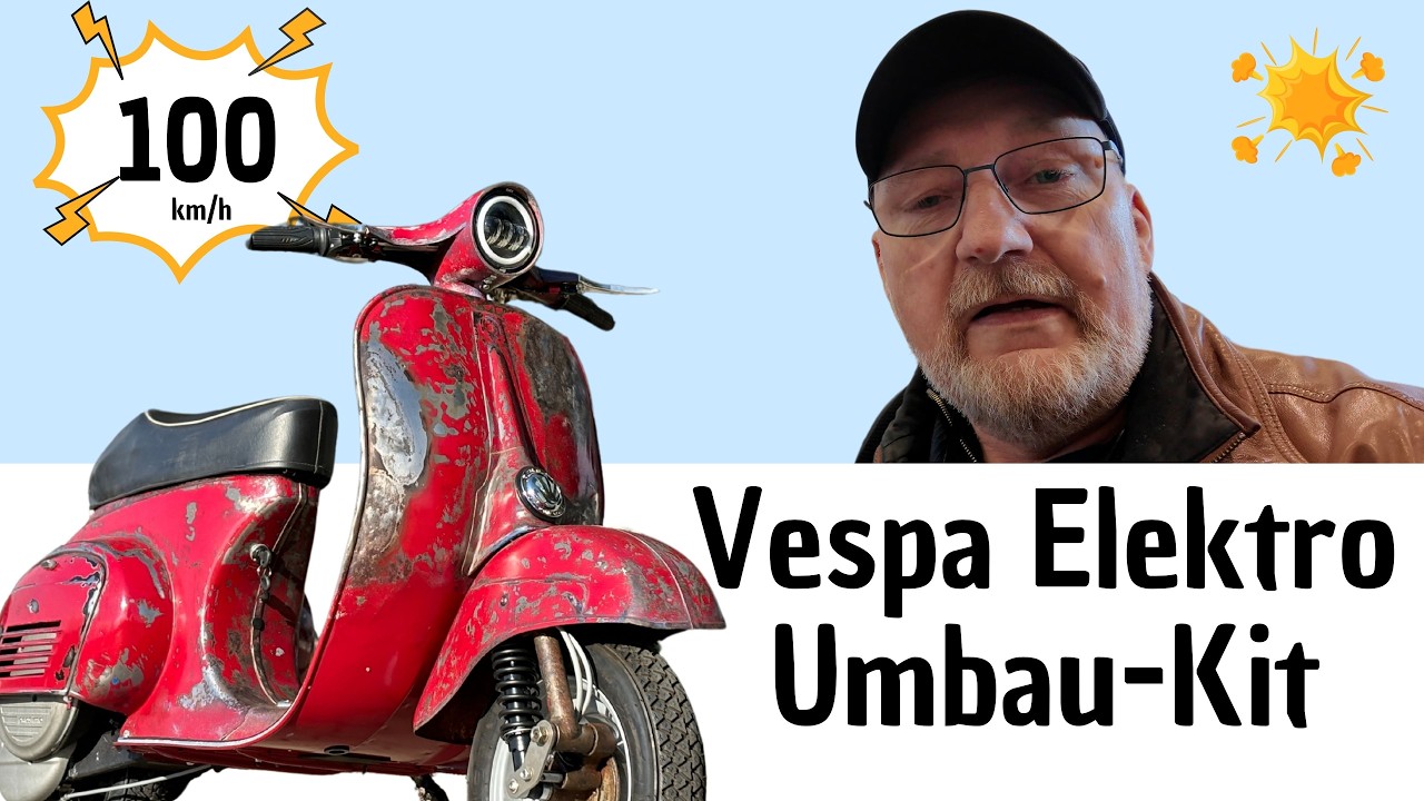 Vespa Elektro Umbau - Oldtimer Charme trifft Moderne Technik!