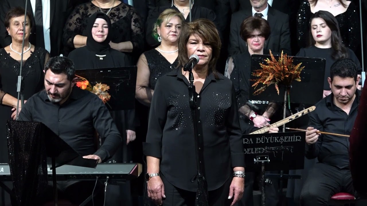 Dilek Özler - Kerkük'ün Zindanına Attılar Beni ANADOLU'DAN TÜRKÜLER KONSERİ Şef : Cengiz TAŞKENT 