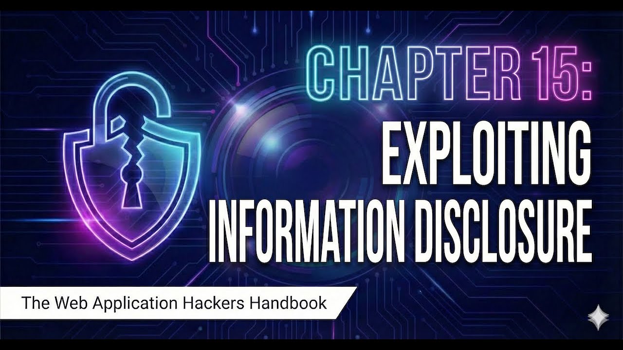 Exploiting Information Disclosure | Chapter 15 — The Web Application Hackers Handbook