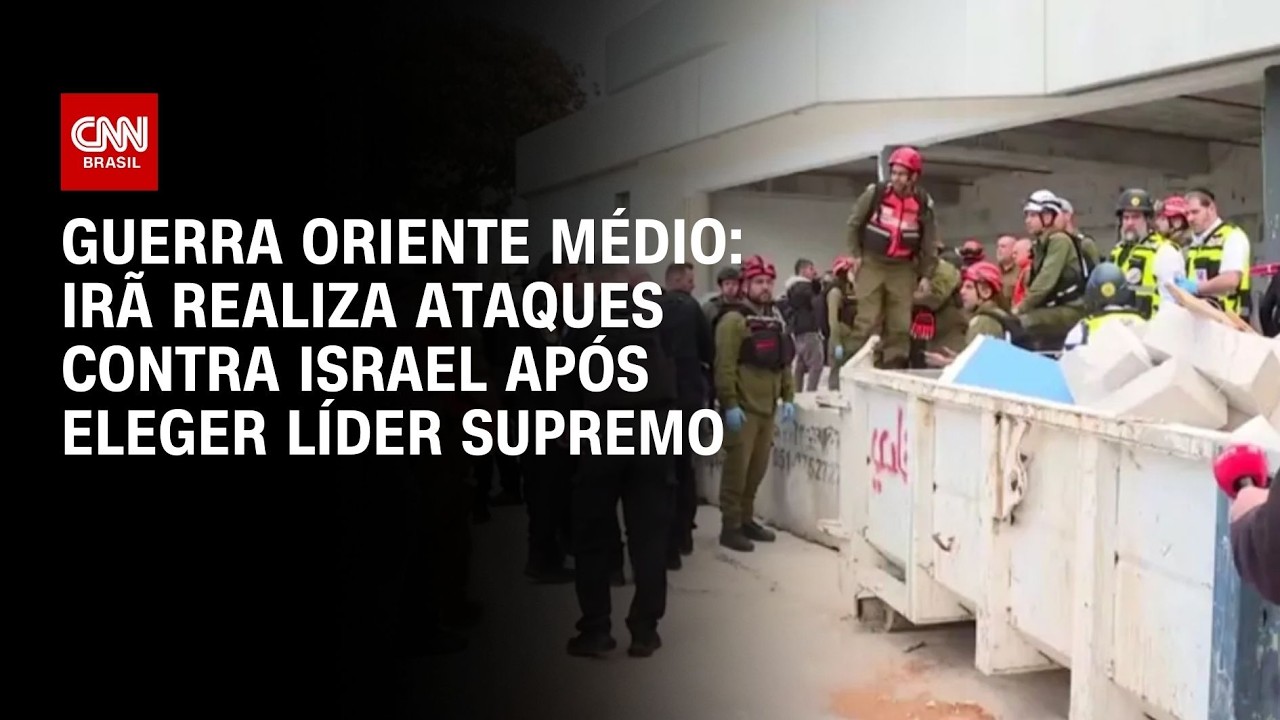 Irã realiza ataques contra Israel após escolha do novo líder supremo | LIVE CNN