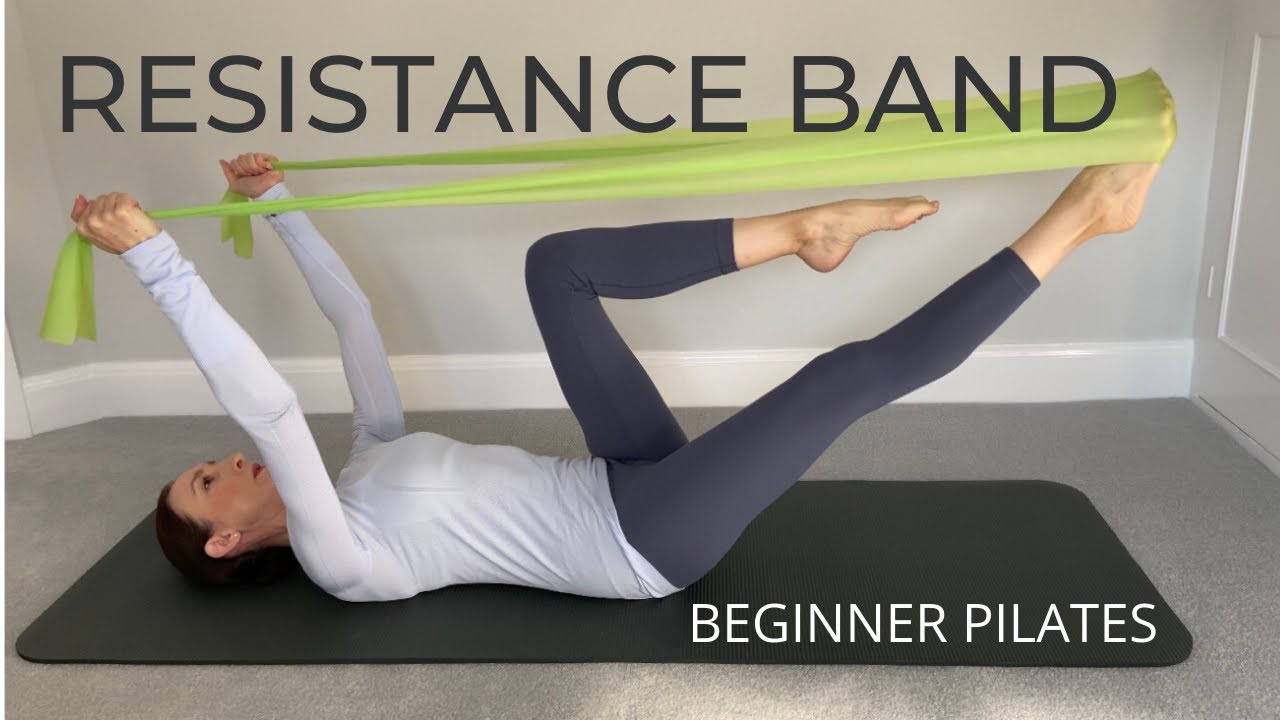 20 min PILATES with the RESISTANCE BAND || SUITABLE FOR BEGINNERS