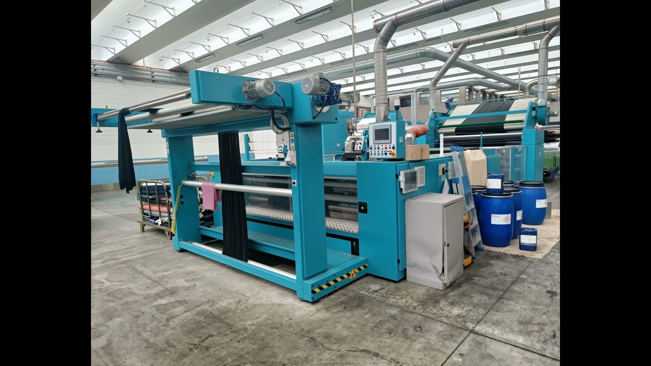 Ref.697 - LAFER tentering equalizing for knitting and woven fabrics year 2017 roller width 2600 mm