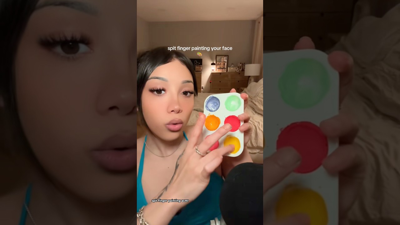 Finger painting you #asmr