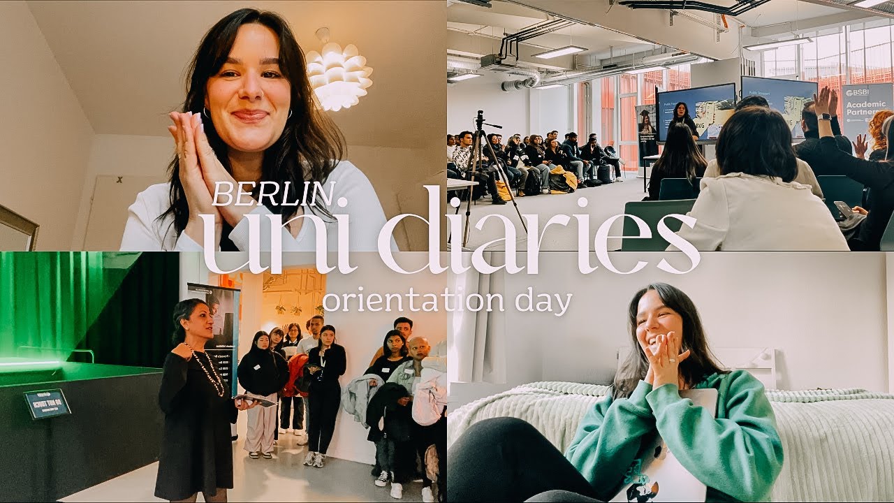 primeiro dia de mestrado na alemanha: orientation day