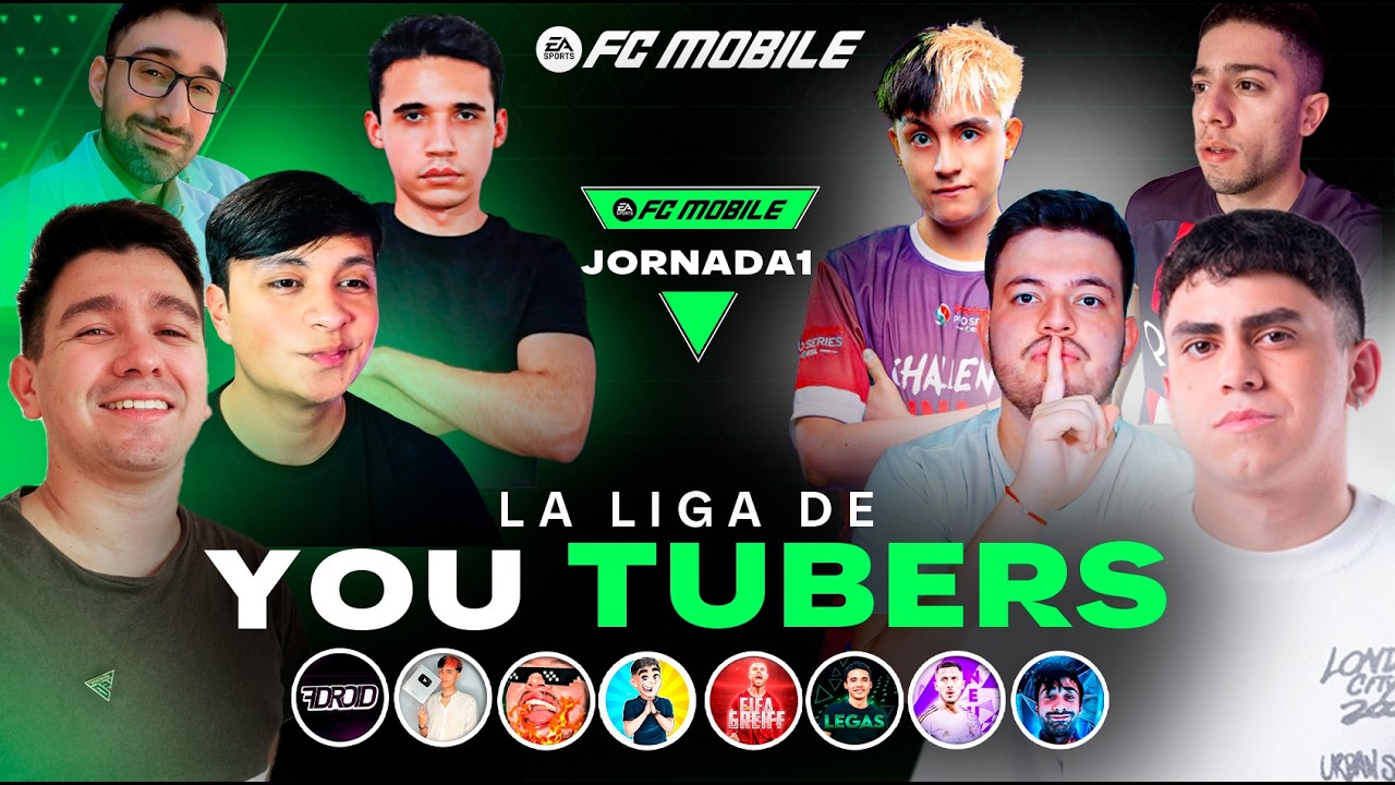 La LIGA de YouTubers |  JORNADA 1 | Temporada 1 I 2025/26