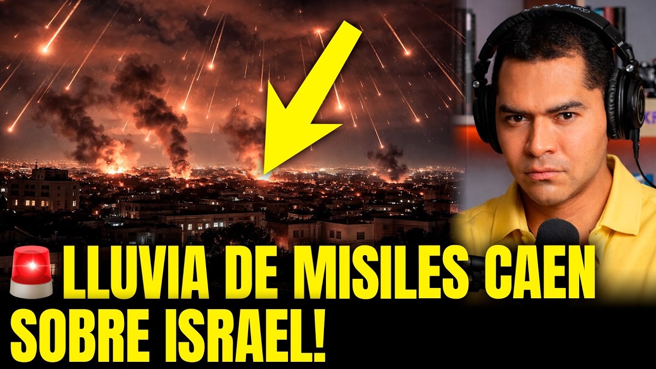 JERUSALÉN BAJO MISILES DE IRÁN: ARRANCA EL INFIERNO