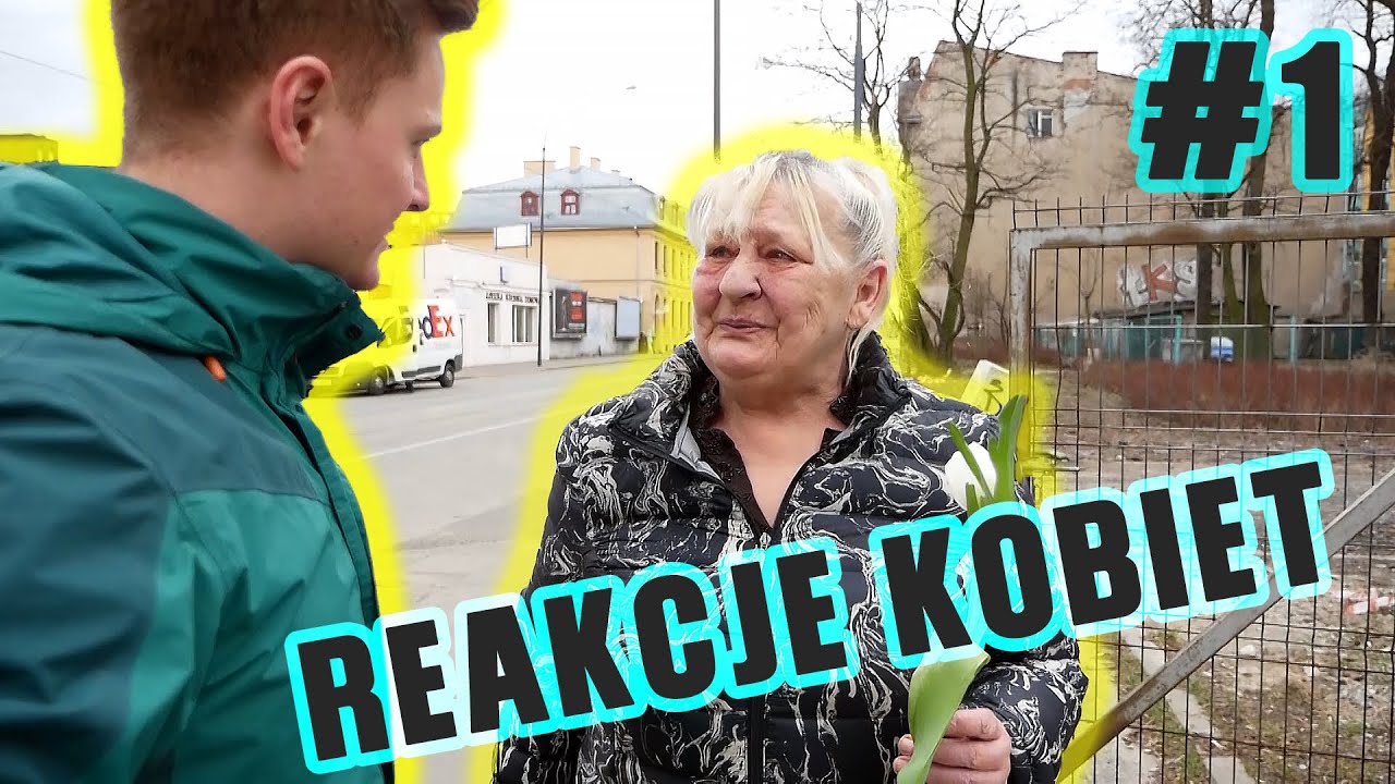 Wręczam kwiaty na dzień kobiet | Eksperyment społeczny | Czarek Stacewicz Róbmy Dobro #1