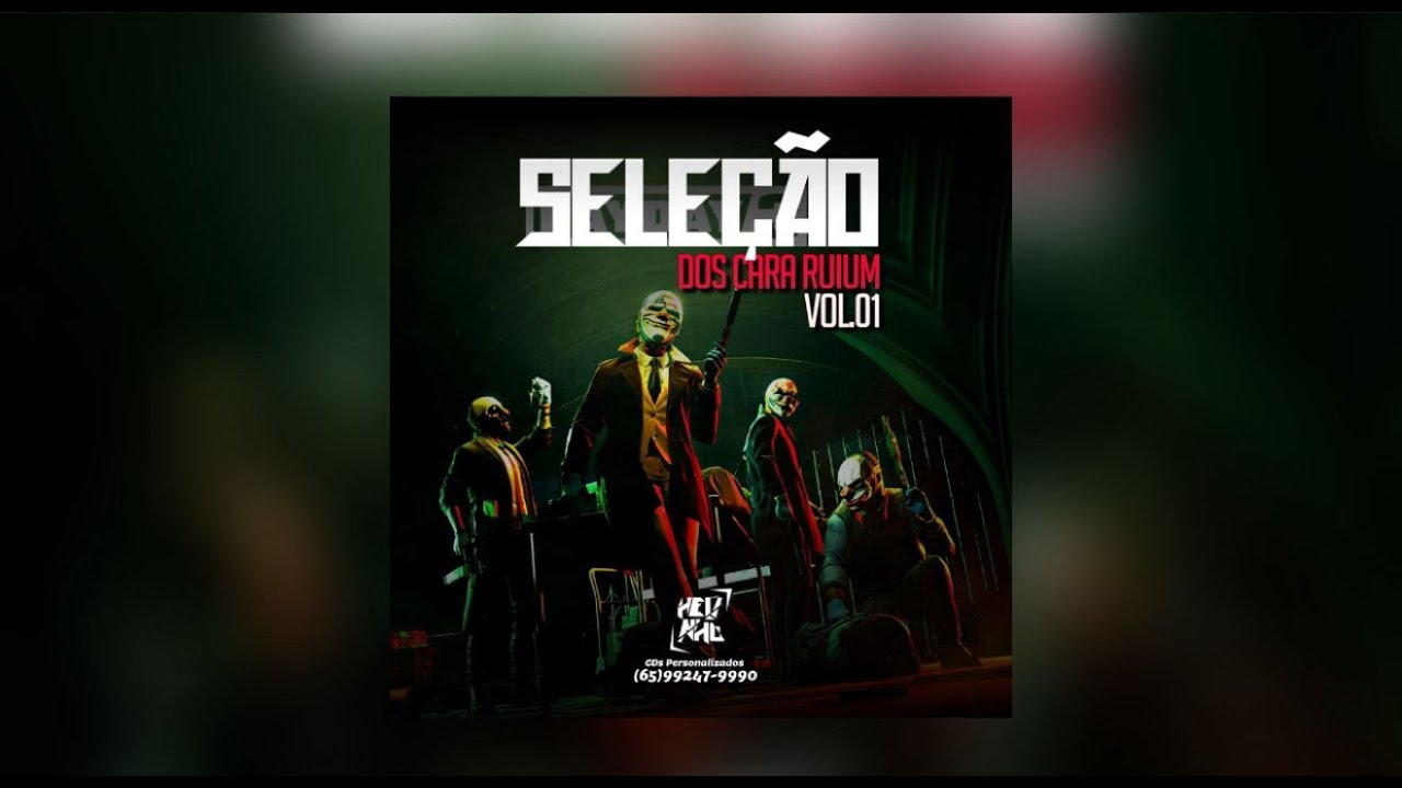 CD - SELEÇÃO DOS CARA RUIM VOL.01 - FUNK RITMADO [ DJ HELINHO ] PIQUE DE CUIABÁ 2025