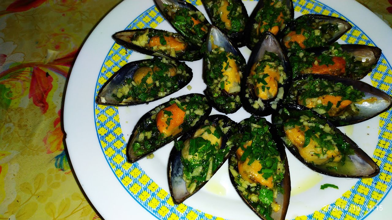 mejillones al ajillo