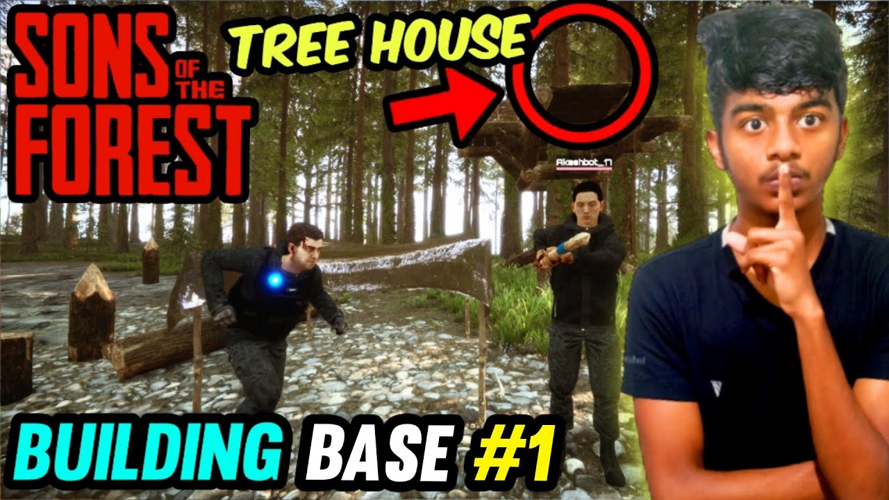 BUILDING BASE & TREE HOUSE |Sons of the Forest Tamil Gaming #1