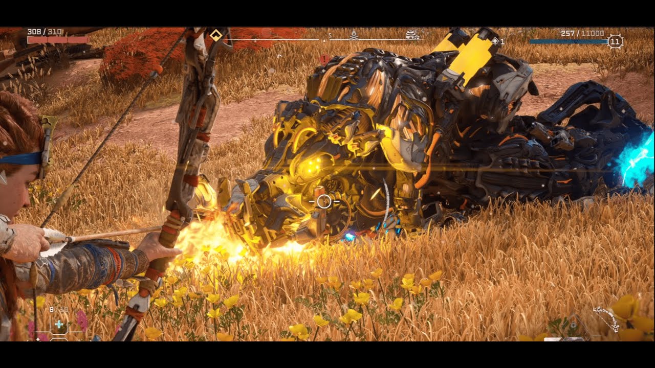 Horizon Forbidden West - Tutorial parte 8 - Asalto mecánico, misión los colmilludos y Al límite.