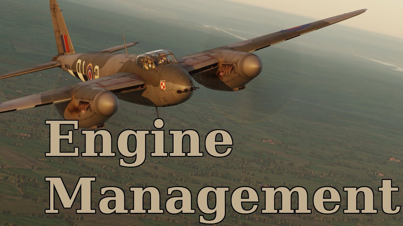 DCS DH.98 Engine Management