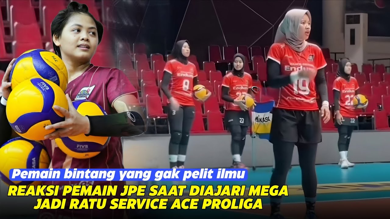 Jadi Perhatian Pemain JPE🤔Mega Pamer Gaya Jump Service😎Kunci Dibalik Service Ace Mega di Proliga💪