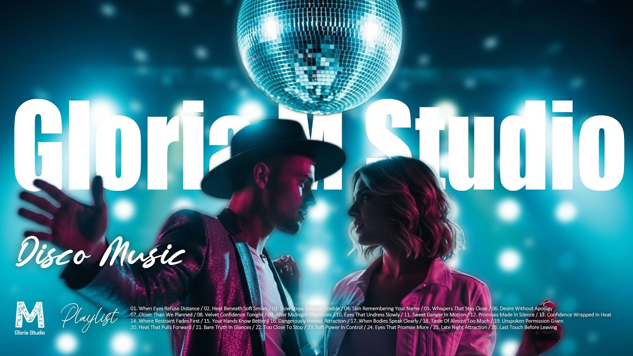 [Disco Music Playlist] Shake until your waist and hips bend. | Gloria M Studio