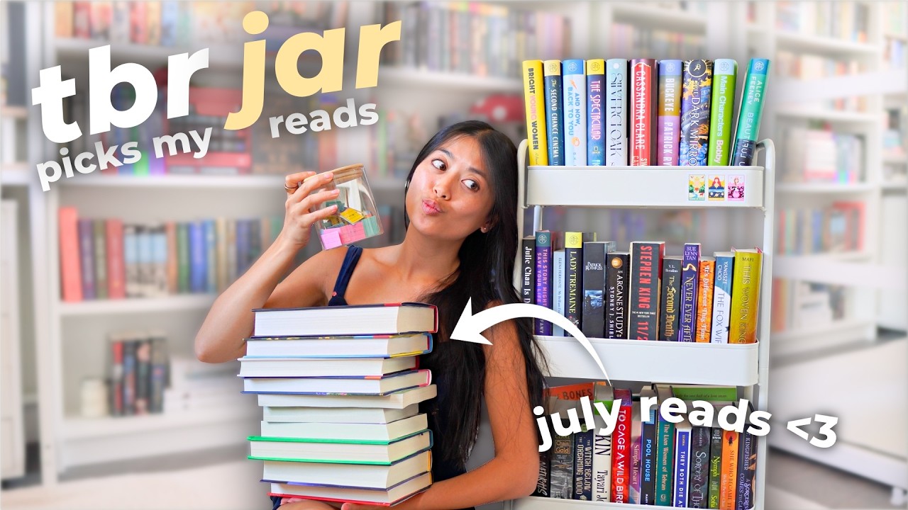 *TBR JAR* chooses my July reads 📚⭐️☀️
