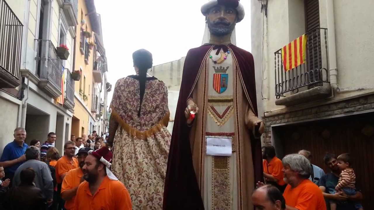 GRALLERS DE TORELLO A LA TROBADA DE GEGANTS DE TORELLO