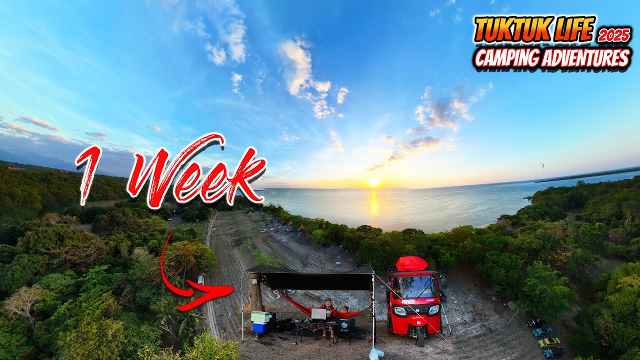 CAMPING FOR A WEEK IN CAMP SITIO TANGAL | Cheapest and the Best Campsite in Palauig, Zambales