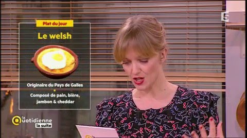 Le plat du jour : le welsh - La Quotidienne la suite