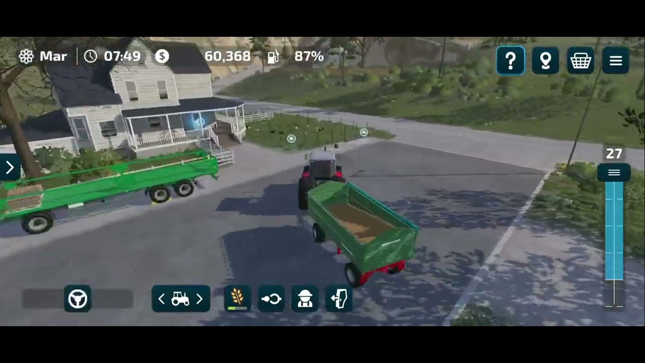 Farming simulator 23 Mobile gameplay video Episode 5