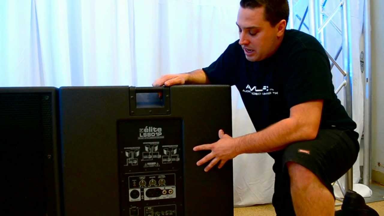 AVLFX Tutorial on the LS801B Yorkville Sub