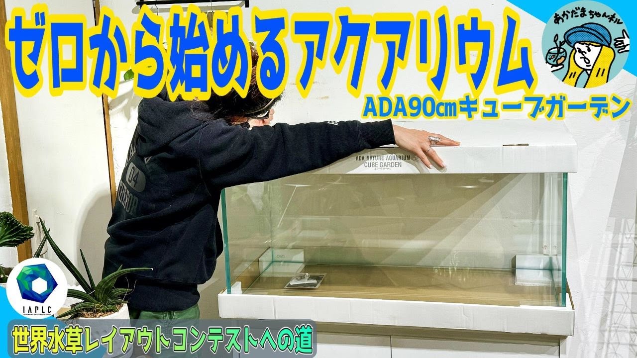 【アクアリウム】ゼロから始めるアクアリウム（水槽台を作る所から始める水草レイアウト水槽！IAPLC世界水草レイアウトコンテスト2024）