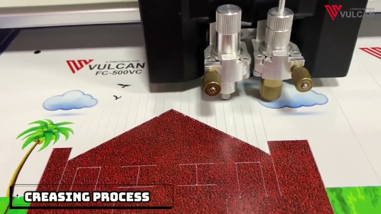 Vulcan FC500VC FC700VC Digital Flatbed Cutter Plotter flatbed cutting machine for the DIY artwork