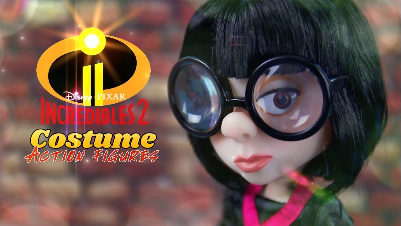 Disney Pixar The Incredibles 2 | Costume Action Figures | Action Dolls