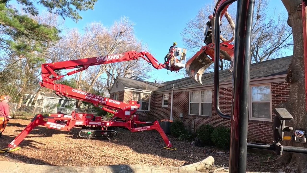 Gabe making a big lift with a GRCS