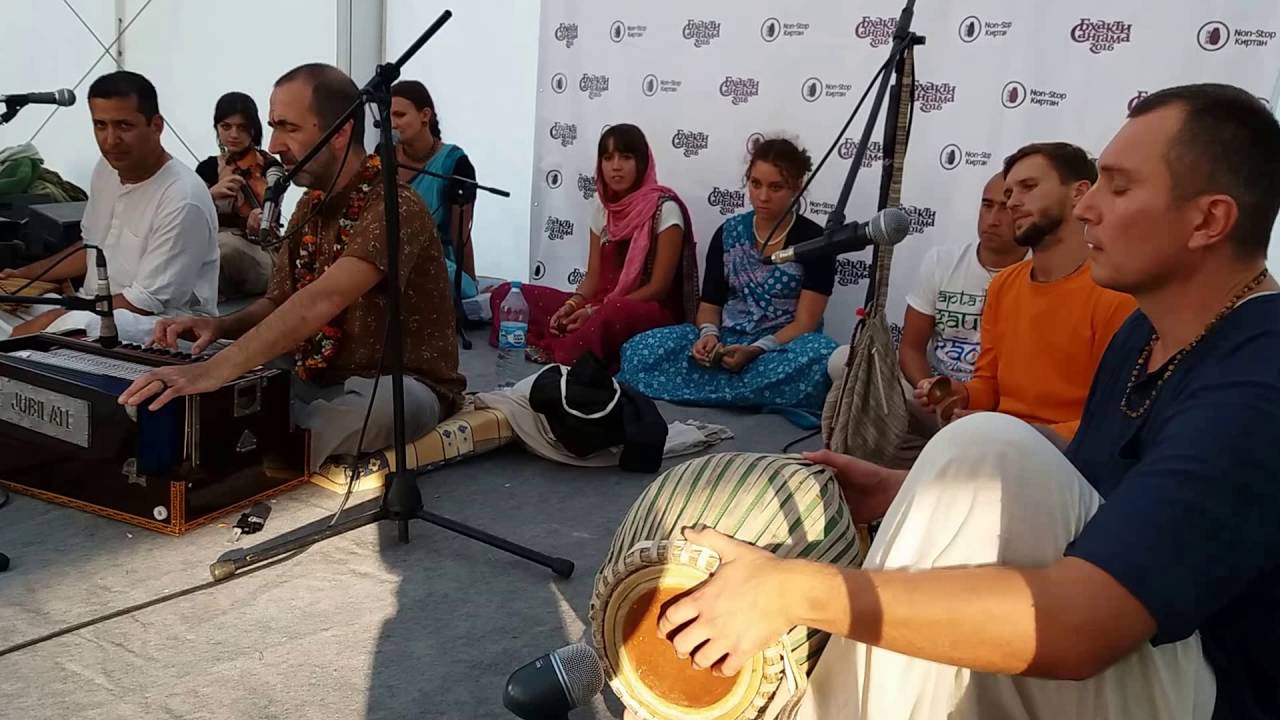 Sarvatma - Зажигательный киртан, Bhakti Sangama,  Non Stop Kirtan(2016.09.02)