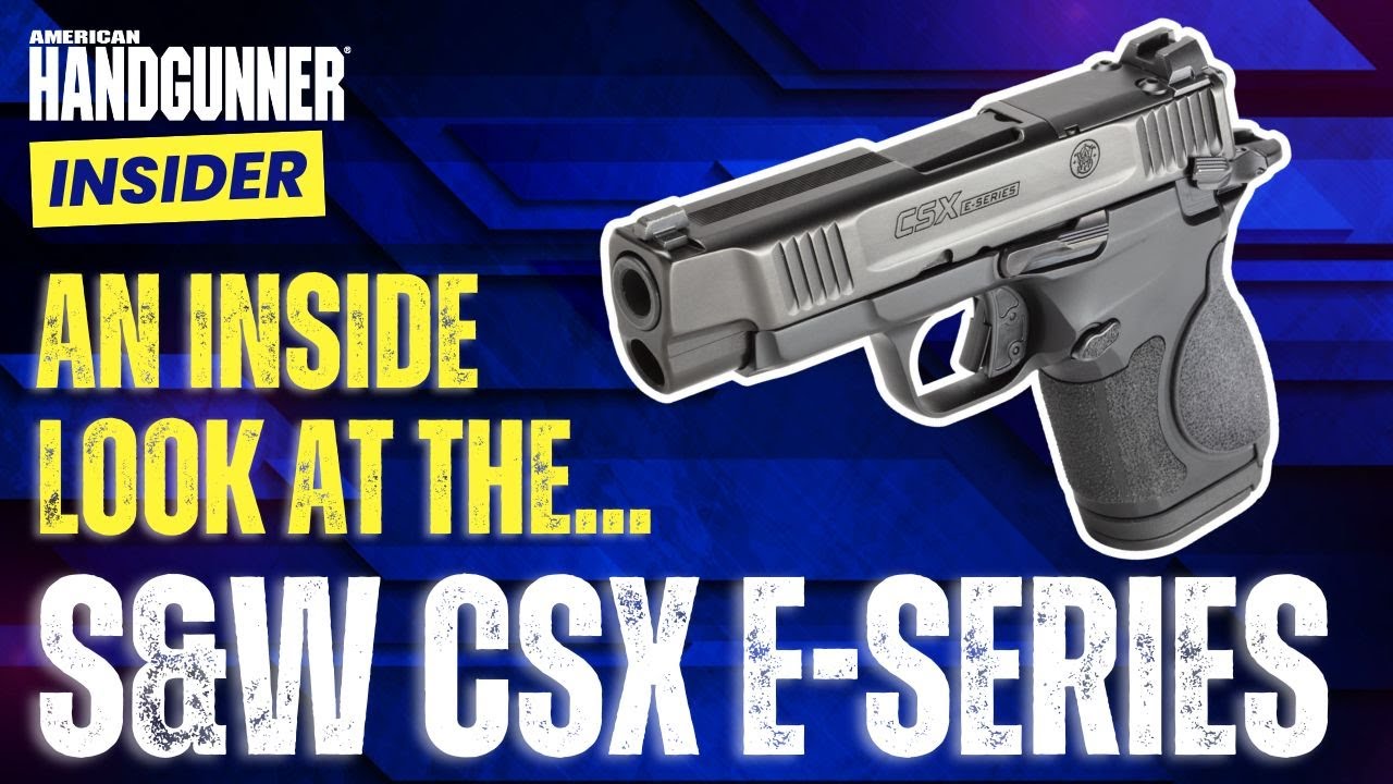 Обзор: субкомпактный пистолет Smith & Wesson CSX E-Series