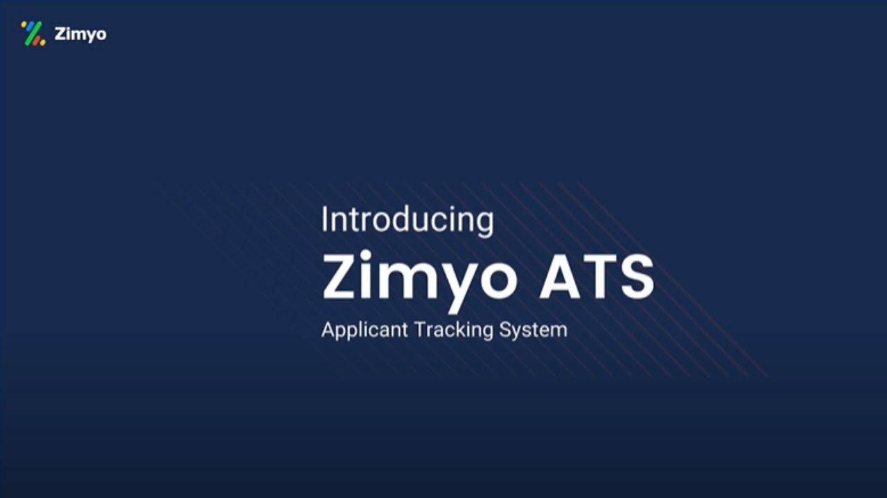 Best Recruitment Management Software - ATS Zimyo