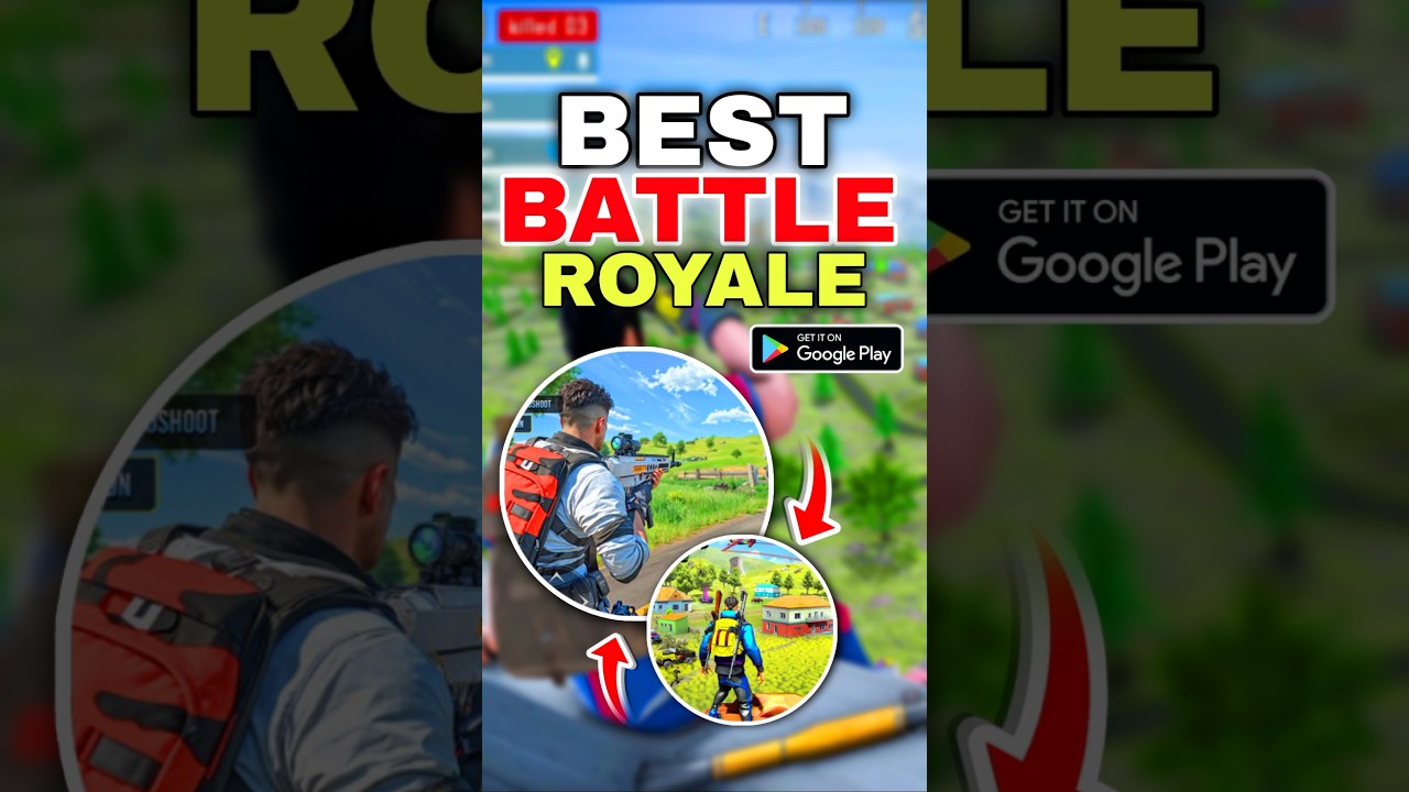 Top 3 New Battle Royale Games For Android 2025 | Best Battle Royale Games For Android #shortsfeed