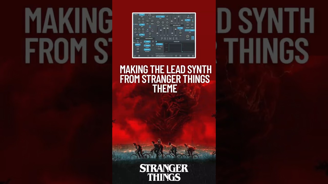 Synth Remake Tutorial: Survive - Stranger Things Theme (Pluck)