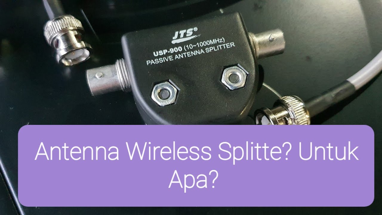 Manfaat Wireless Antenna Splitter JTS USP 900