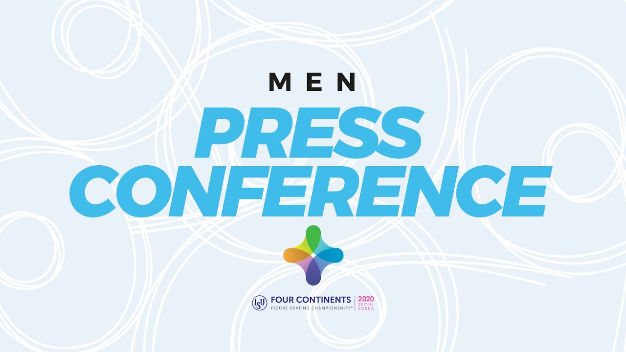 Press Conference Men | ISU Four Continents Figure Skating Championships | #4ContsFigure