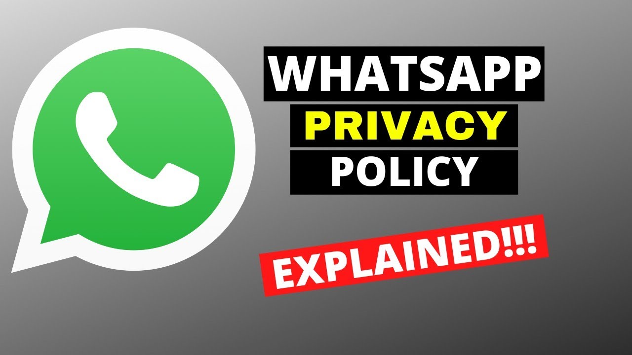 Whatsapp new privacy policy explained!!! (February 8) 2021