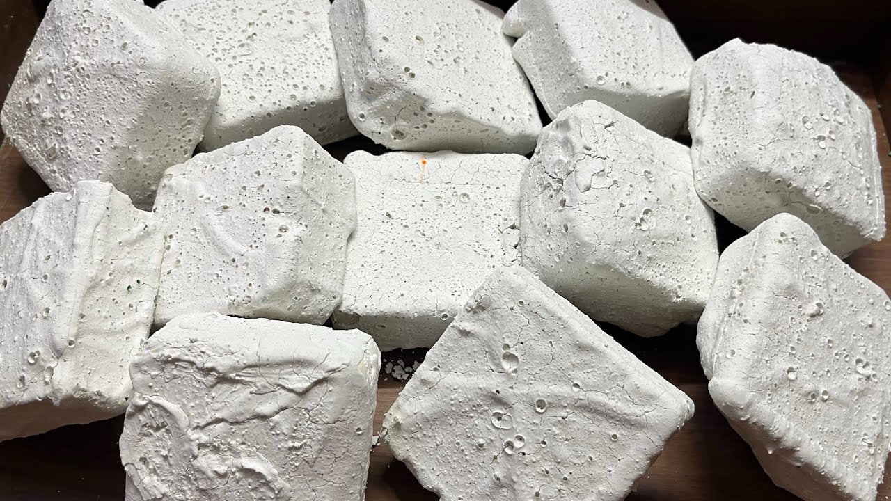 Pasted plain blocks || gym chalk 
