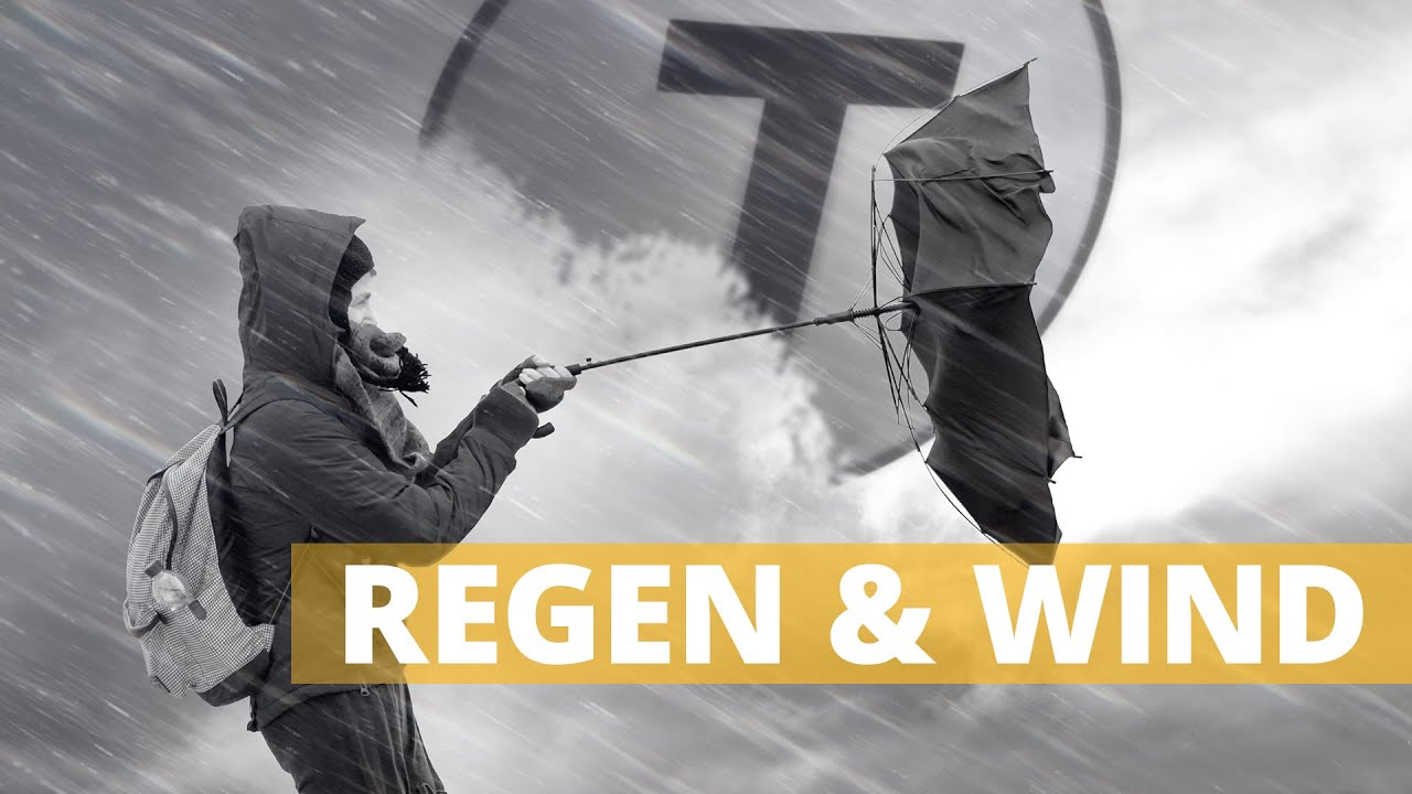 Wetter heute: Tief MAREK bringt Regen und Wind
