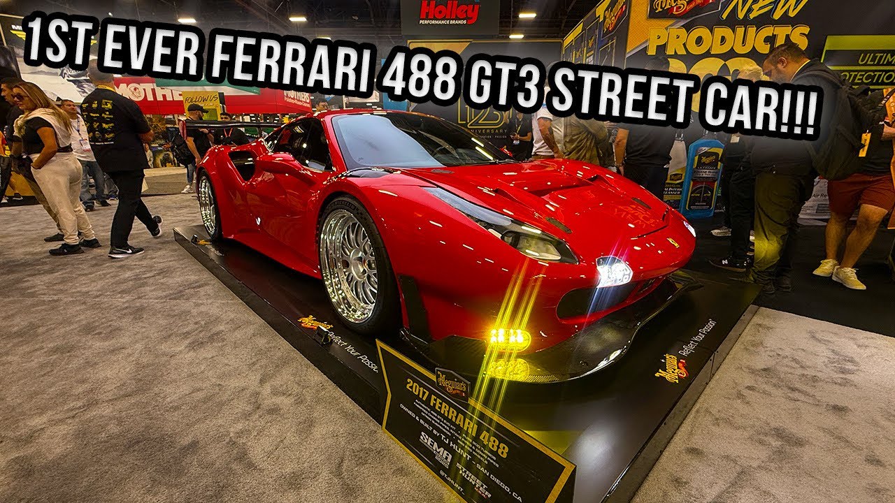Сборка Ferrari 488 GT3 EVO @tjhunt_: от заводского состояния до уникальной «редкой спецификации» ...
