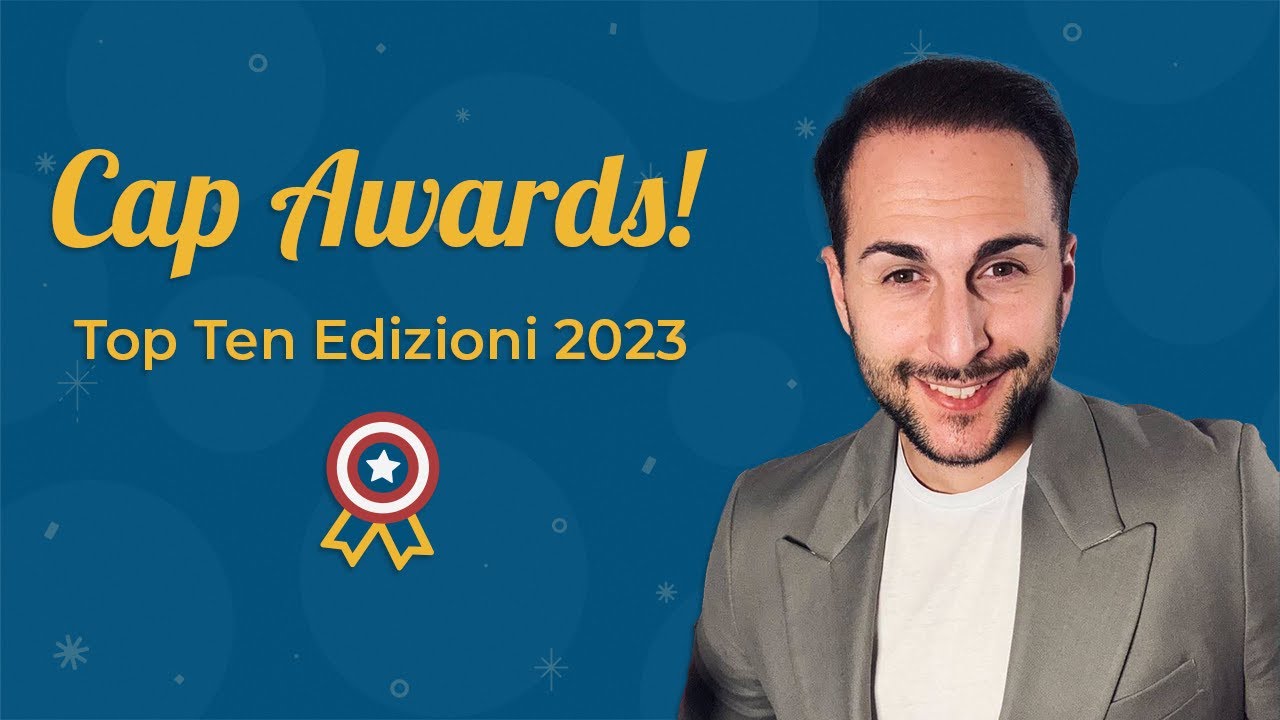 CAP AWARDS TOP 10 EDIZIONI FUMETTO 2023