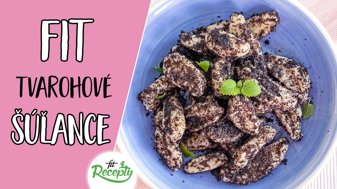 Fit šúľance z tvarohového cesta (z 3 surovín) - recept